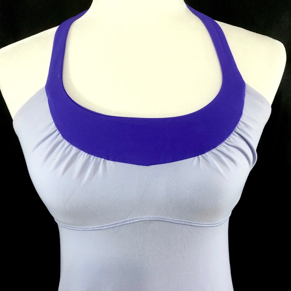 Lululemon Scoop Me Up Gym Tank Top Lavender Size 6 - Picture 4 of 8